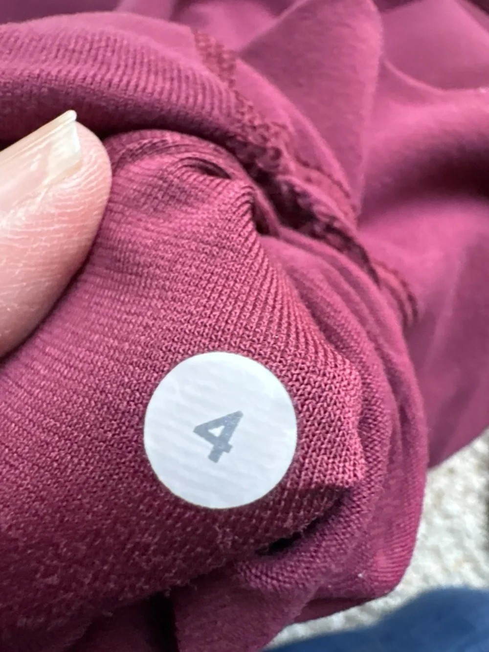 Lulu lemon leggings size 4